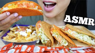 ASMR TACO BELL EATING SOUNDS NO TALKING  SASASMR [upl. by Enialed482]