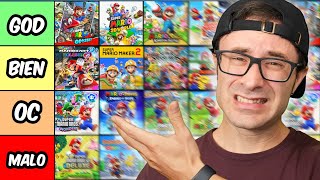 ✅ RANKING de los MEJORES JUEGOS de MARIO en Nintendo SWITCH [upl. by Nivra]