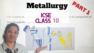 Metallurgy Part 1 ICSE Class 10 [upl. by Ainaznat]