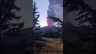 Volcanic eruptions  Etna Sicily Italy  04082024 [upl. by Eilahtan249]