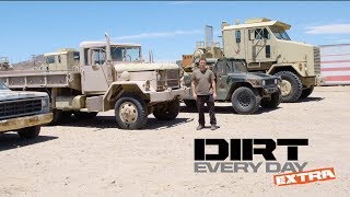 How to Buy a Government Surplus Army Truck or Humvee  Dirt Every Day Extra [upl. by Akihsar]