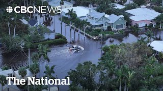 Hurricane Milton leaves path of destruction across Florida [upl. by Ridglee]