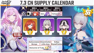 What Should You Pull Honkai Supply Calendar v73 [upl. by Mihalco452]