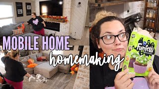 A DAY FULL OF MOBILE HOME HOMEMAKING  mobile home living  mobile home homemaking motivation [upl. by Julianne]