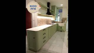 100 Kitchen Promotion Video kitchen interiordesign woodworking design homedecor homedesign [upl. by Koziel]