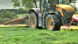 FASTRAC 8330 High Speed mowing who Needs Triples 050924 [upl. by Auqinaj]