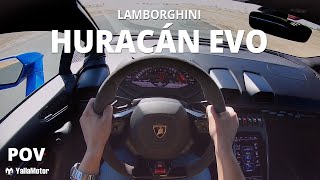 Lamborghini Huracan EVO  POV  لامبورجيني هوراكان إيفو [upl. by Conover]