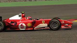 Assetto Corsa fast lap SPA f2004 [upl. by Hose836]