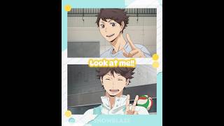 Oikawa Toru  Look at me haikyuu [upl. by Harbird283]