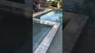 New Pool Tile for Spa Contractor Job shorts youtubeshorts pool atlanta homeimprovement atl [upl. by Marleah]