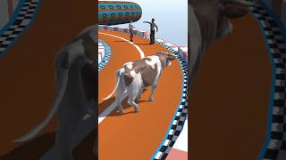 Plasma 3D ANIMATION fountain3d animation animals flowwaterfountain3d cow gameanimation gaming [upl. by Charlet]