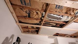 how to do a basement removable ceiling [upl. by Viddah33]