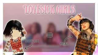 ❤️🤒 BLACKPINK quotLOVESICK GIRLSquot INSPIRED OUTFITS CODES  ROBLOX  Neo Clothing Technology [upl. by Eerolam]