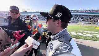 Noah Gragson on his 6thplace finish at Las Vegas [upl. by Leirum]