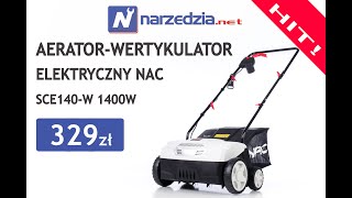 AERATORWERTYKULATOR NAC Nac Sce140 W [upl. by Nochur]