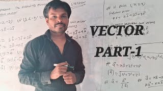 VECTOR ALGEBRA  for 11th and 12th PART1 [upl. by Lerual]