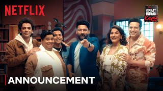 The Great Indian Kapil Show  21st Sep  Announcement  Kapil Sharma Sunil Grover Krushna Abhishek [upl. by Atiner]