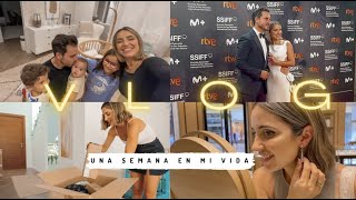 1 SEMANA en MI VIDA FESTIVAL DE CINE  Nos SEPARAMOS de los PEQUES😢 MUCHO TRABAJO💪🏻  VLOG 18 [upl. by Shewmaker]