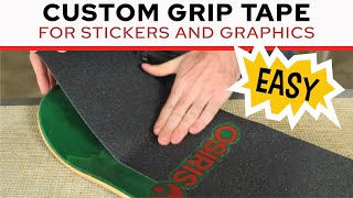 Custom Grip Tape Job  THE EASY WAY [upl. by Narih]