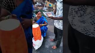 Bhuchakra Gadda in Srirailam  Bhuchakra Gadda Rare Indian Street Food  Maerua Oblongifolia [upl. by Zoellick]