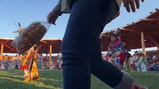 Grand Entry from Friday powwow at Crow Fair [upl. by Westbrook303]