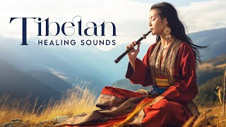 Tibetan Flute Healing Stops Overthinking Eliminates Stress Anxiety and Calms the Mind [upl. by Samot]