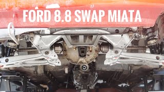 Budget LS Swap Miata Ep21 Ford 88 Diff Swap Part 22 [upl. by Aime]