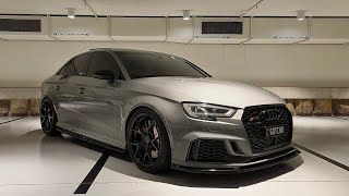 Audi RS3 Late Night POV Drive  EPIC Exhaust Sound [upl. by Isak]