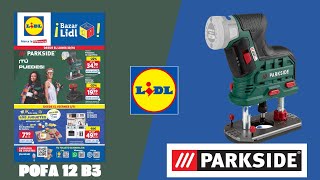 LIDL FRESADORA PARKSIDE 30 DE OCTUBRE POFA 12 B3 [upl. by Kellie110]