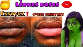 TUTO voici comment avoir des lèvres roses et pulpeuses en 5min  dylan allan [upl. by Amaj495]