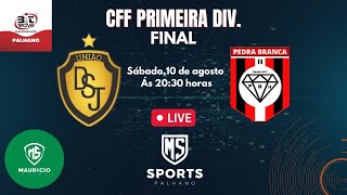 FINAL  PEDRA BRANCA 5 X 2 UNIÃO SÃO JOSÉ [upl. by Aicnelav790]