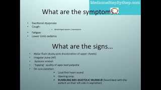 Understanding Mitral Stenosis Signs and Symptoms [upl. by Goss]