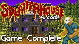 Splatterhouse Arcade complete gameplay 🕹️ No damage  no cheats  HD 60fps [upl. by Hendrickson]