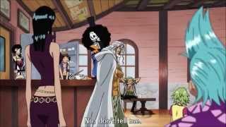 One Piece  Nico Robin tries to get Rayleigh to tell her about the Will of D and the Void Century [upl. by Tichonn]