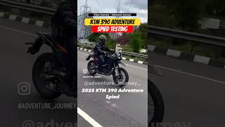 2025 KTM 390 Adventure Spied Testing  BikeWale shorts 390adventure [upl. by Buford737]