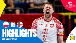 How did they turn it around  Poland vs Faroe Islands  Highlights  Mens EHF EURO 2024 [upl. by Sewel]