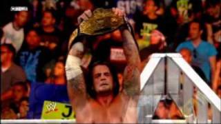 CM Punk vs Jeff Hardy Feud Tribute [upl. by Ednutey]