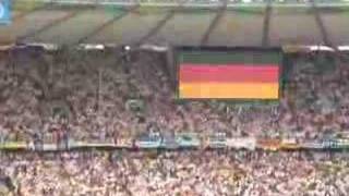 German National Anthem World Cup Quarterfinal Berlin [upl. by Saihtam995]