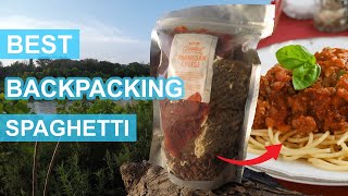 Spaghetti  Dehydrated Backpacking Recipe [upl. by Nuahsad441]