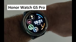 Honor Watch GS Pro podcast  Teszt a lelke mindennek [upl. by Roma826]