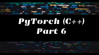 Getting Started with PyTorch C Part 6  Creating a custom dataset [upl. by Siuraj]