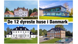 De 12 dyreste huse i Danmark [upl. by Gable]