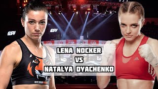 Natalya Dyachkova vs Lena Nocker  MUAY THAI  HIGHLIGHTS [upl. by Dorion]