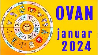 OVAN  Horoskop za JANUAR 2024 [upl. by Sension820]