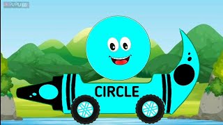 Shapes Song  Part 2  We are Shapes  Nursery Rhymes amp Songs  Pilli Go Preschool Educational Song [upl. by Trub748]