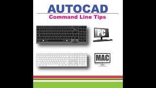 AutoCAD Command Line demonstration and Tips [upl. by Hsaka]