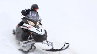 2013 Yamaha Apex SE Snowmobile Review [upl. by Aniral817]