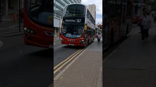 Curtailed WVL461 LJ61NVZ at East Croydon working on Metrobus London Bus Route SL7 [upl. by Eugine]