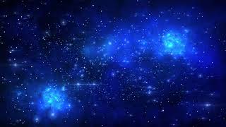 Classic Blue Galaxy 6000 Minutes Space Animation Longest FREE HD 4K 60fps Motion Background AAvfx [upl. by Llerrehc]