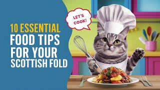 10 Essential Food Tips for Your Scottish Fold [upl. by Anawqahs]